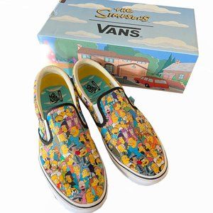 Limited Edition 2020 Vans Simpsons Slip-on Shoes Men's size 11.5